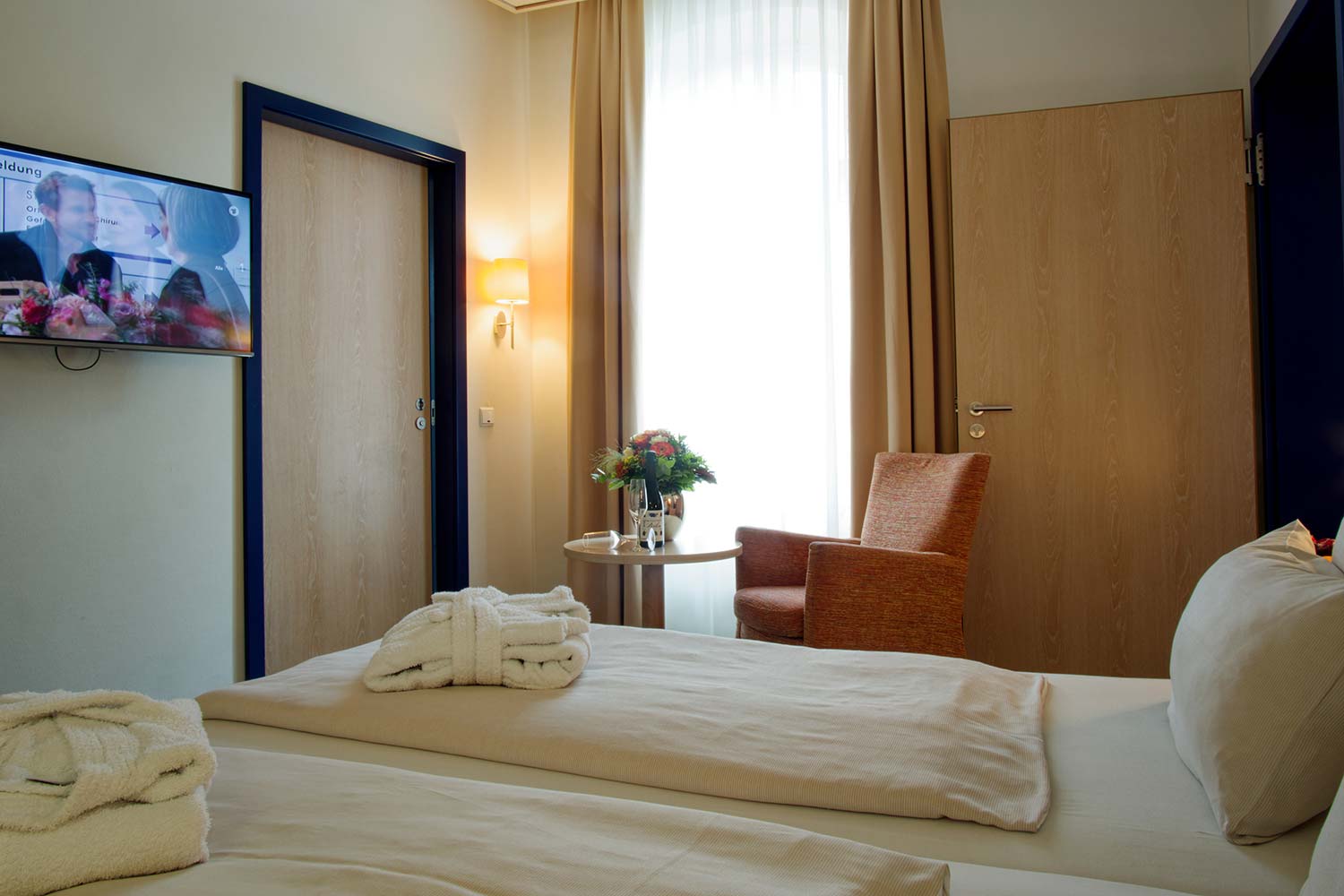 Exklusives Deluxe Zimmer im Hotel von Euch in Meppen für höchsten Komfort